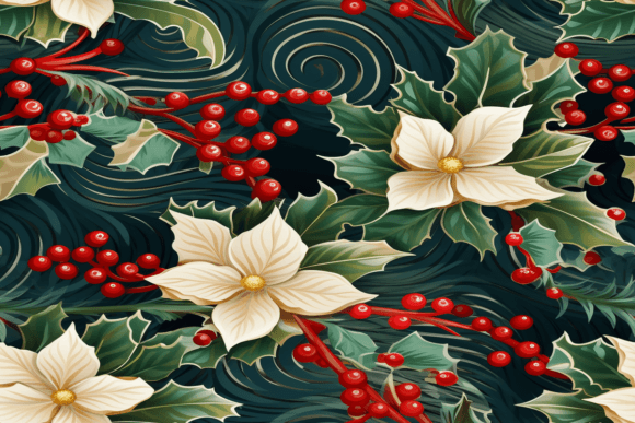 Christmas Floral Ornament Pattern: A Practical Guide for Digital Designers and Crafters