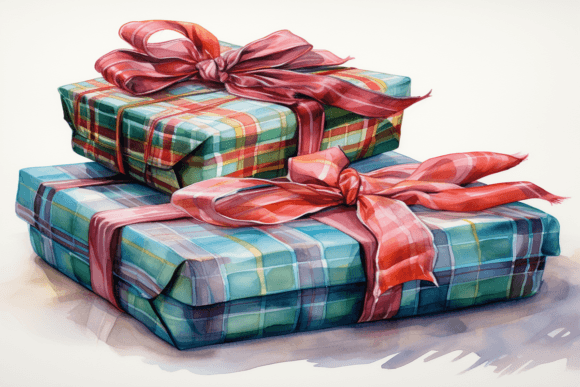 Christmas Gift Box Backgrounds for Creative Projects