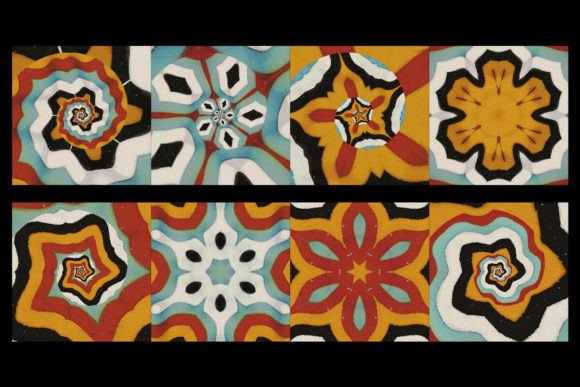 Colorful Abstract Symmetrical Patterns