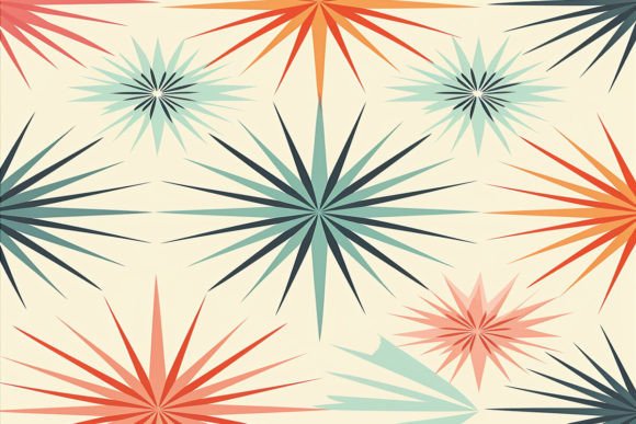 Evaluating Retro Geometric Background for Digital and Print Projects