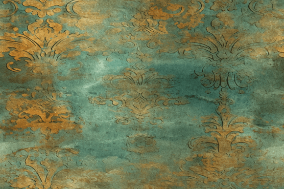 Evaluating the Gold Damask Grunge Pattern for Digital and Physical Projects