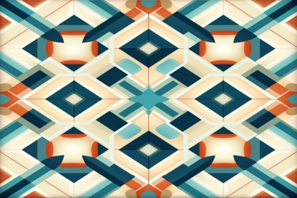 Geometric Abstract Background: Avoiding Common Pitfalls in Digital Design