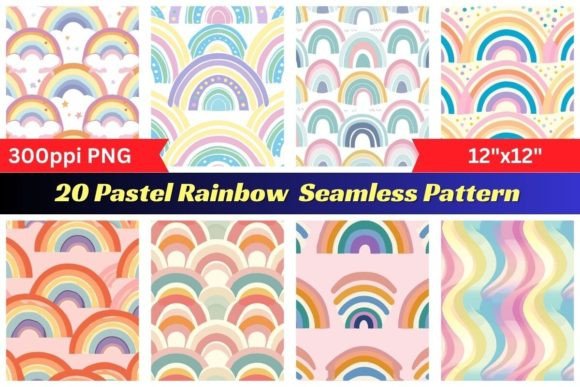 Pastel Rainbow Seamless Pattern: A Practical Review for Digital Designers