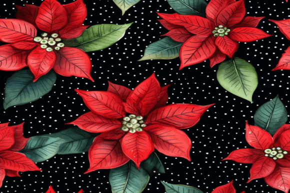 Poinsettia Flower Pattern: Elevate Your Holiday Crafts and Designs