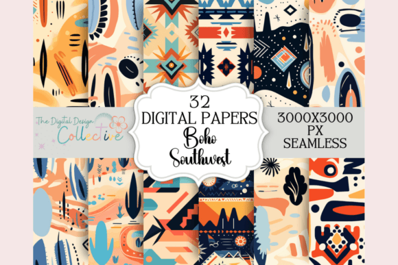 Seamless Boho Southwest