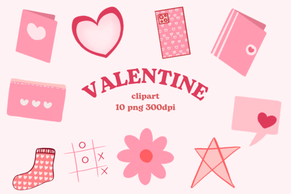 Valentine Clipart 2 PNG Sublimation: Elevating Visual Projects with Passionate Design