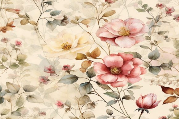 Vintage Floral Background